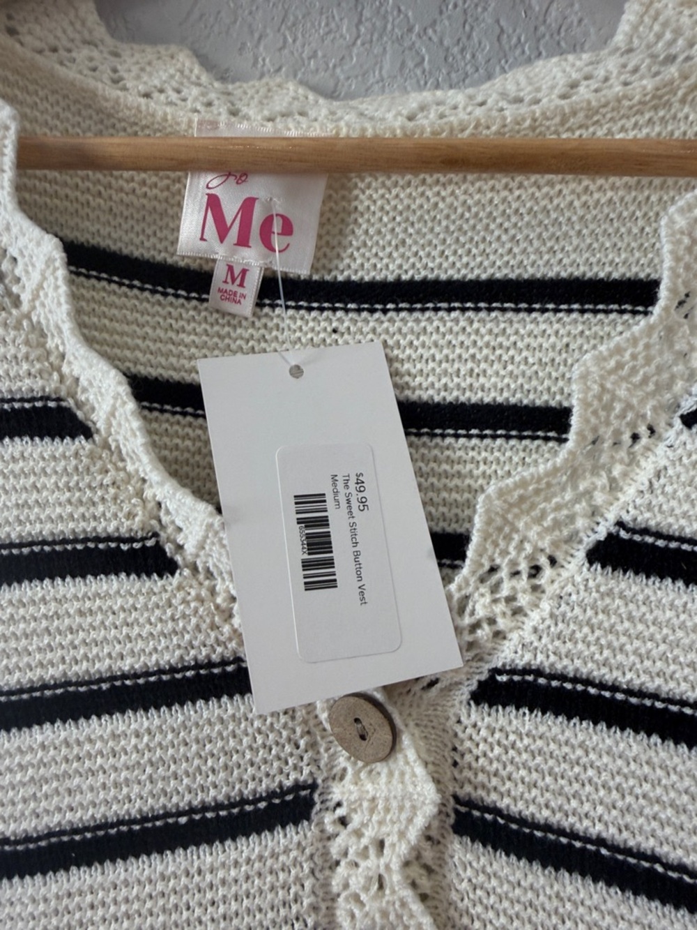 Button vest - Picture 3 of 4